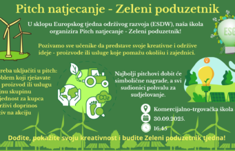 Pitch natjecanje – Zeleni poduzetnik
